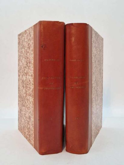 HARTMANN, Edouard de. Philosophie de l'Inconscient....