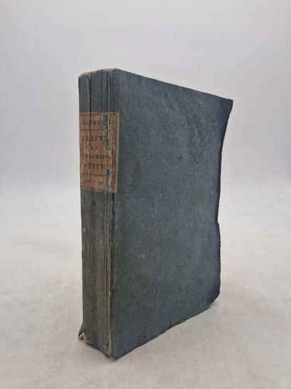 BAUMES, Jean-Baptiste-Timothée. Traité de...