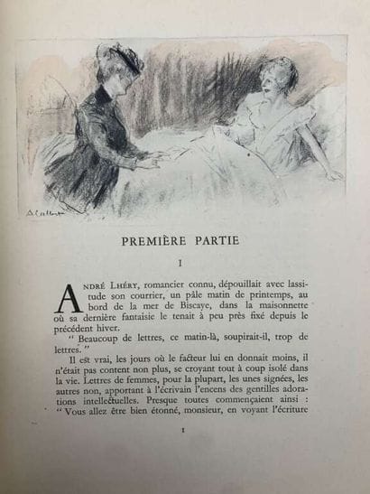 [ILLUSTRES XXe]. Set of three works: Les...