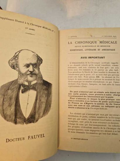 CABANES, Augustin. La Chronique Médicale....
