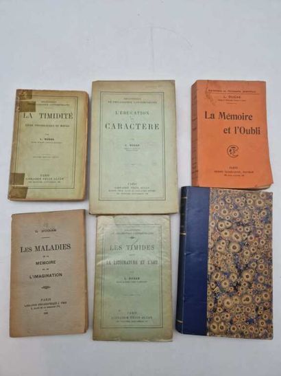DUGAS, Ludovic. Set of six works by Ludovic...