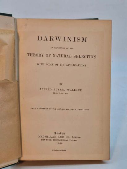 WALLACE, Alfred Russel. An Exposition of...