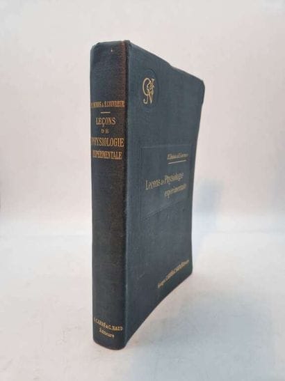 DUBOIS, Raphaël. Leçons de Physiologie Expérimentale,...