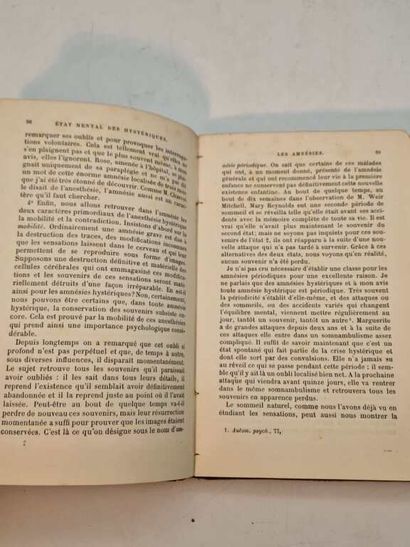 JANET, Pierre. Etat Mental des Hystériques....