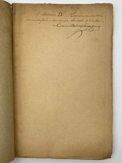 MENSIGNAC, Camille de. Recherches ethnographiques...