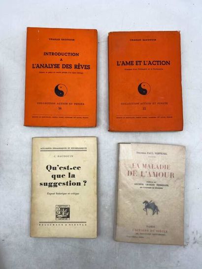 [PSYCHOLOGY, psychoanalysis ]. 17 books Set...