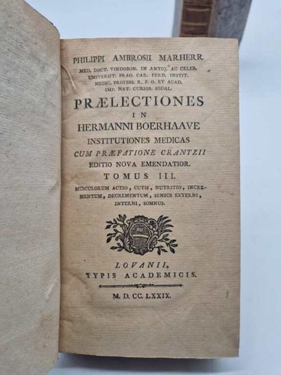 MARHERR, Philippus Ambrosius. Praeledictiones...