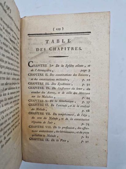 BROUSSONET, Jean Louis Victor. Tableau Elémentaire...