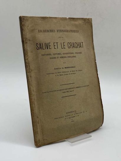 MENSIGNAC, Camille de. Recherches ethnographiques...