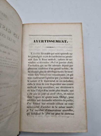 BARRAS, Jean Pierre. Traité sur les Gastralgies...