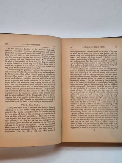 WALLACE, Alfred Russel. Natural Selection...