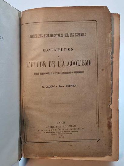 CADEAC, Célestin and MEUNIER, Albin. Recherches...
