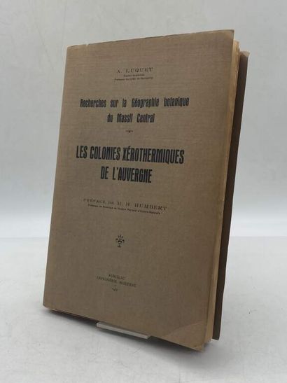 LUQUET, Aimé and HUMBERT, Henri Jean. Les...