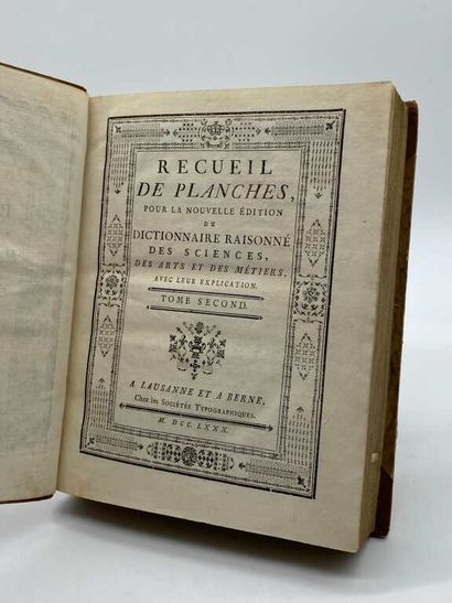 [DICTIONARY]. Recueil de planches pour la...