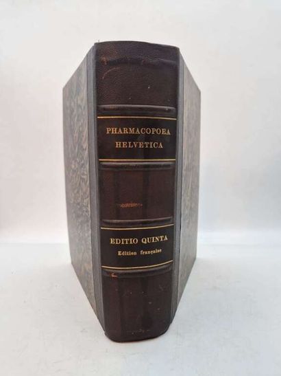 [PHARMACOPEE]. Pharmacopoeia Helvetica, published...