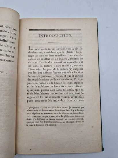 CABANIS, Pierre Jean Georges. Du Degré de...