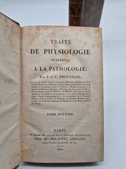 BROUSSAIS, François. Traité de Physiologie...