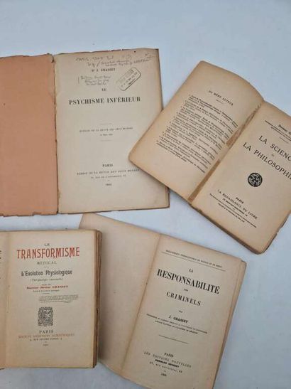 GRASSET, Joseph. Set of nine works by Doctor...
