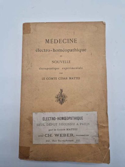 MATTEI, César. Médecine électro-homéopathique...