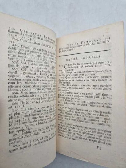 BOERHAAVE, Herman. Aphorismi de Cognoscendis...