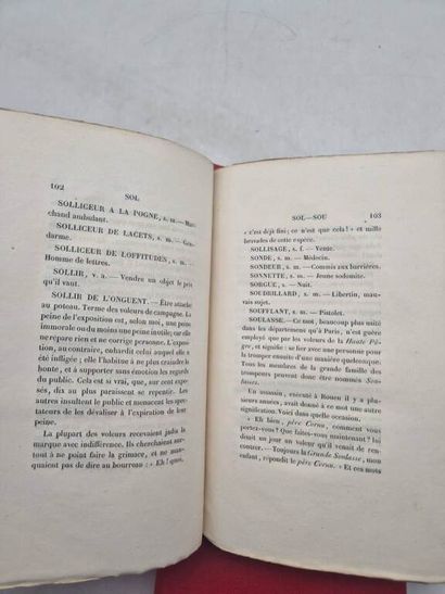 VIDOCQ, Eugène-François. Les Voleurs, Physiologie...