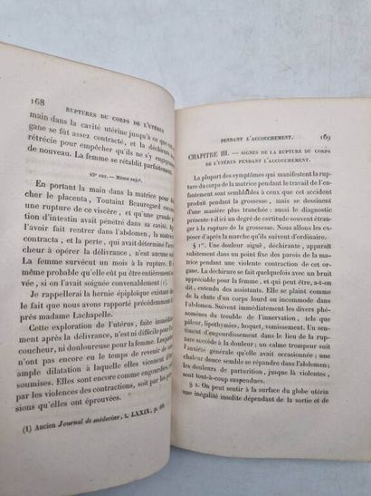DUPARCQUE, François. Maladies de la Matrice,...