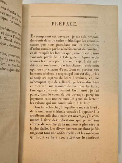 DUCAMP, Théodore. Traité des Rétentions d'Urine...