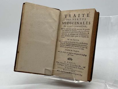 SMITH, M. and HANCOK. Traité des vertus médicinales...