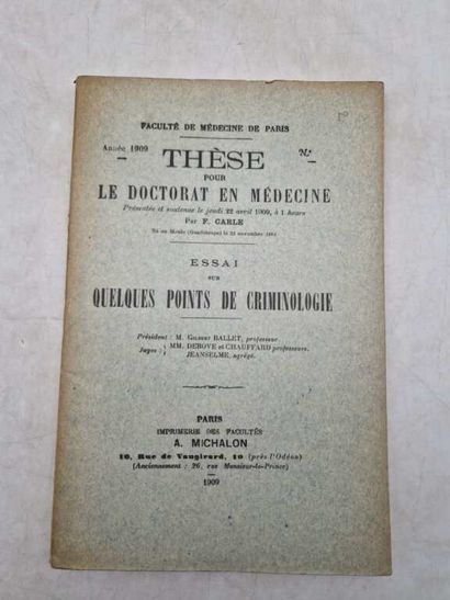 [THESIS]. Set of 10 Theses or Miscellaneous...