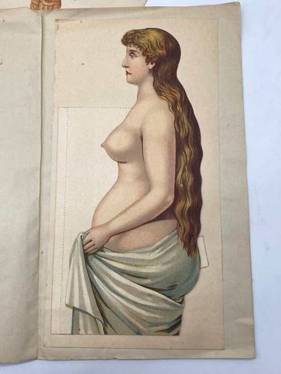 ANATOMY. Two plates. Beautiful set of two...