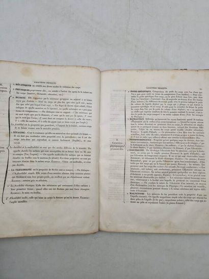 SAUCEROTTE, C. Elémens d'Histoire Naturelle,...
