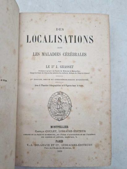 GRASSET, Joseph. Des Localisations des Maladies...