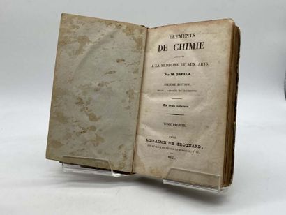 ORFILA, Mathieu. Eléments de chimie appliquée...