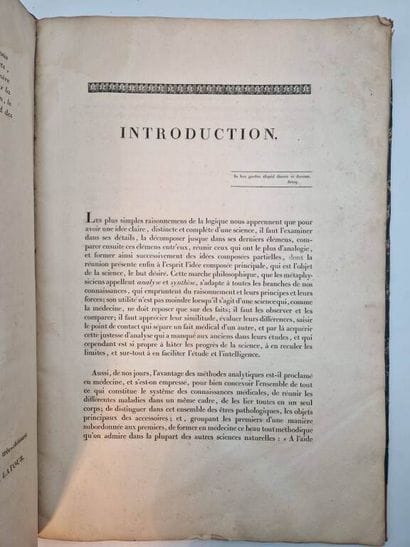 LATOUR, Jean Louis François Dominique. Nosographie...