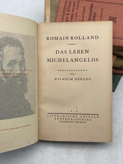 [GERMAN LITERATURE]. 19 works Beautiful set...