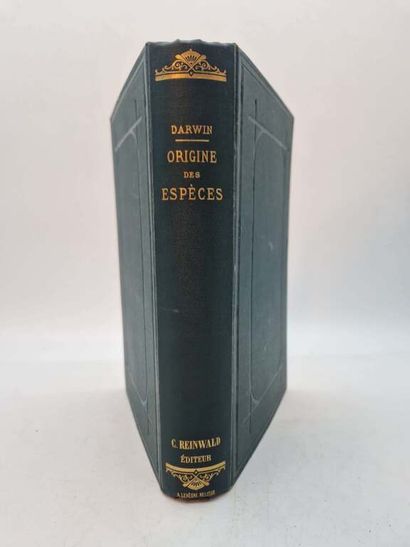 DARWIN, Charles. L'Origine des Espèces au...