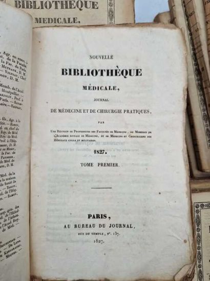 [NOUVELLE BIBLIOTHEQUE MEDICALE]. Journal...