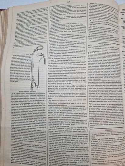 LATOUR, Amédée, doctor. Set of 6 volumes...