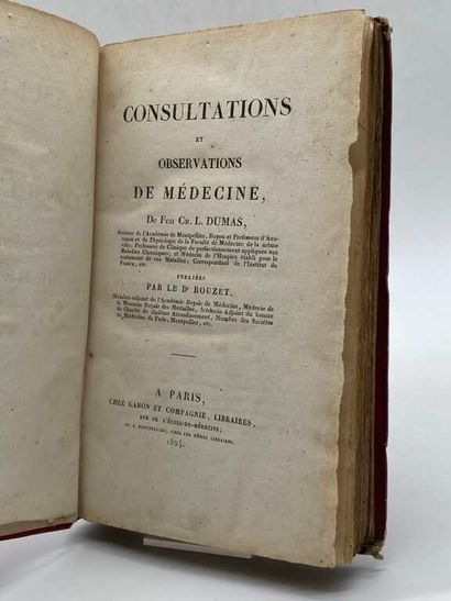 ROUZET. Consultations et observations de...