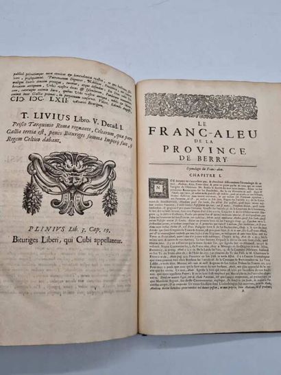 LA THAUMASSIERE, Maître Gaspard Thaumas de....