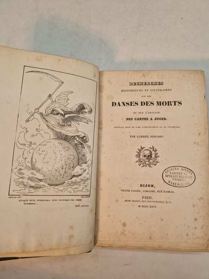 PEIGNOT, Gabriel. Recherches Historiques...