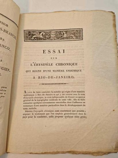 PEREIRA, Amaro-Baptista. Essai sur l'Erysipèle...
