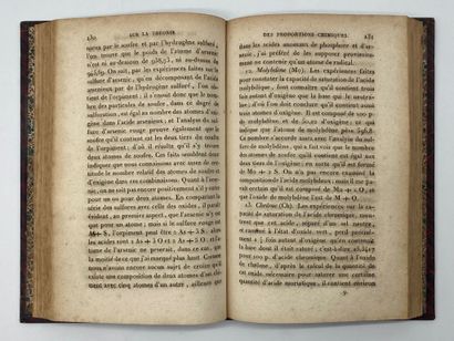 BERZELIUS, Jöns jacob. Essai sur la théorie...