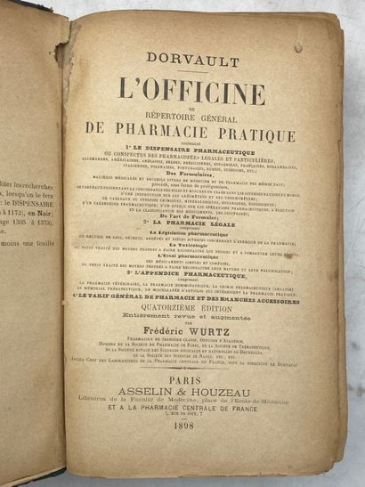 DORVAULT François. L'Officine, ou répertoire...