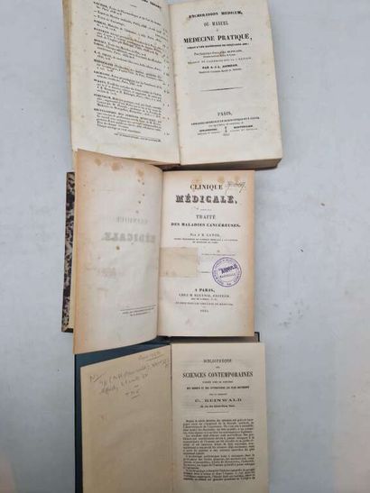 Manette: 10 medical books, two of which are...