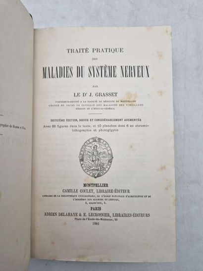 GRASSET, Joseph. Traité Pratique des Maladies...