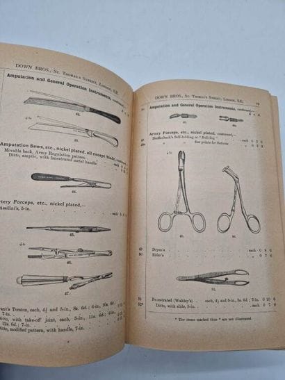 DOWN BROS. A Catalogue of Surgical Instruments...