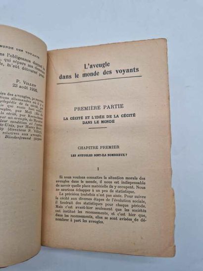 VILLEY, Pierre. L'aveugle dans le monde des...