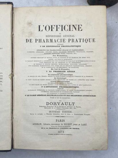 DORVAULT François. L'Officine, ou répertoire...
