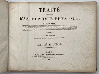 BIOT, Jean-Baptiste. Atlas | Traité élémentaire...
